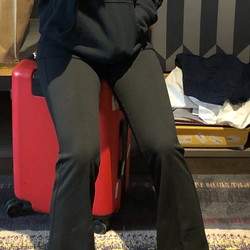 Quần Tây Zara thời trang size s màu đen co giãn siêu hack dáng  77384