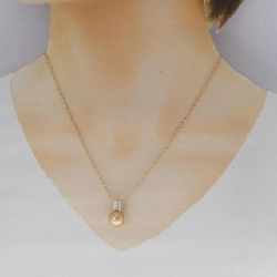 K18YG Ngọc trai trắng 10.4mm - Hàng hiệu Chính hãng 857695