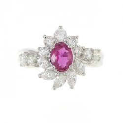 Nhẫn Ruby PT900 0.73CT 671176