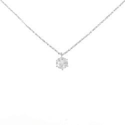 Dây chuyền kim cương Solitaire PT900/PT850 0.503CT D VS2 3EXT H＆C - Hàng hiệu Chính hãng