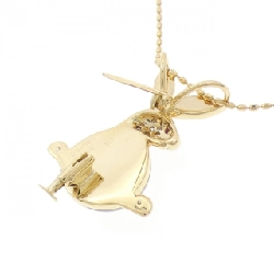 K18YG Thỏ Đá Màu Dây Chuyền - Hàng hiệu Chính hãng 846233