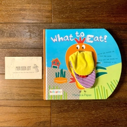 Sách ngoại văn What To Eat? – Sách rối tay, Used, Board Book
