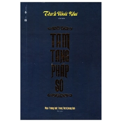 Tam tạng pháp số - Thích Nhất Như 2016 New 100% HCM.PO 345082