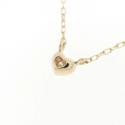 K10YG Dây chuyền hình trái tim kim cương 0.01CT - Hàng hiệu Chính hãng 857477