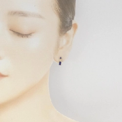 K18YG Lapis Lazuli Bông Tai - Hàng hiệu Chính hãng 871540