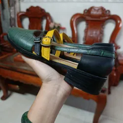 Giày nữ hàng hiệu  da bò thật  664651