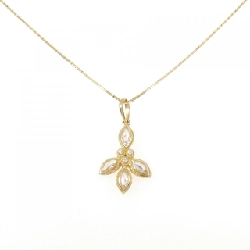 K18YG Dây chuyền kim cương 0.80CT - Hàng hiệu Chính hãng