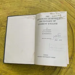 THE ADVANCED LEARNER’S DICTIONARY OF CURRENT ENGLISH SECOND EDITION  748156