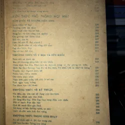 Sách lịch kiến thức Almanach phổ thông 1985 789207