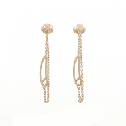 Khuyên tai mini punk Chaine d'Ancre của Hermès - Hàng hiệu Authentic