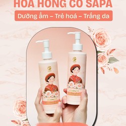 Sữa dưỡng thể hoa hồng cổ sapa AOM