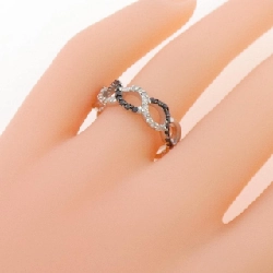 Nhẫn kim cương K18WG/K18BG 0.35CT 670558