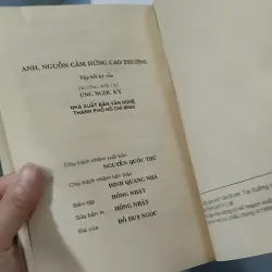 [MIỄN PHÍ BỌC SÁCH] [XƯA] Anh Nguồn Cảm Hứng Cao Thượng (1996) - Ung Ngọc Ky 928589