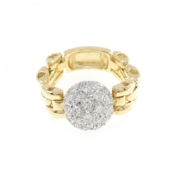 Nhẫn kim cương Pavé 750YG/750WG 0.50CT