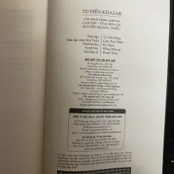 Từ điển Khazar ( Trần Tiễn Cao Đăng dịch, Dương Tường hiệu đính) 1030595