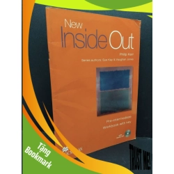 (TẶNG BOOKMARK) New inside out (kèm CD) mới 80% ố nhẹ RBK1710 NGOẠI VĂN
