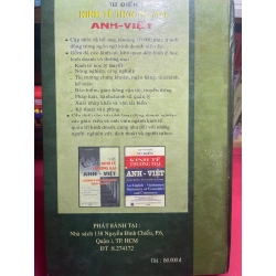 Từ điển kinh tế thương mại Anh Việt 2002 mới 75% ố bẩn viền nhẹ bìa cứng Trần Văn Chánh HPB2205 SÁCH GIÁO TRÌNH, CHUYÊN MÔN 459394