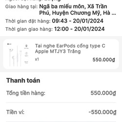 Tại nghe EarPods (USB - C ) 71187