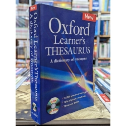 Oxford learner's Thesaurus a dictionary of synonyms