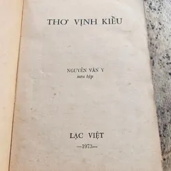Thơ Vịnh Kiều_ Nguyễn Văn Y_Sách xưa nhiều giá trị 726586