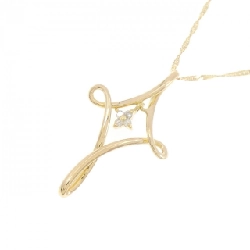 K18YG/750YG Dây chuyền kim cương 0.03CT - Hàng hiệu Chính hãng 858733