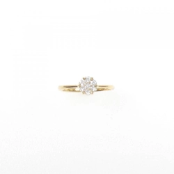 Nhẫn kim cương hoa K18YG 0.20CT - Hàng hiệu Authentic 856348