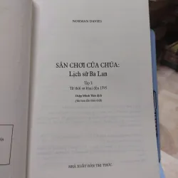 sách: Sân chơi của Chúa – Lịch sử Ba Lan - Norman Davies (A1) 570369
