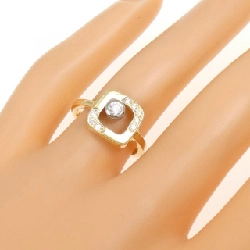 Nhẫn kim cương K18YG/K18WG 0.19CT 668477