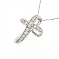 Dây chuyền kim cương 18KWG/K18WG 0.34CT - Hàng hiệu Chính hãng 861238