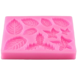 Khuôn silicon làm rau câu 10 chiếc lá - Mã số 1094 338218