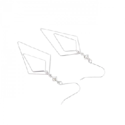 K10WG Bông tai hình khối - Hàng hiệu Chính hãng 869343