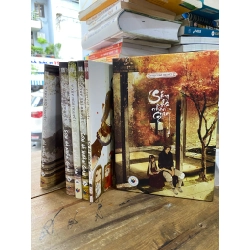 Sơn hà nhân gian, trọn bộ 5 tập + box và postcard có chữ ký tác giả (giới hạn 100 cái) - Y Xuy Ngũ Nguyệt 316454