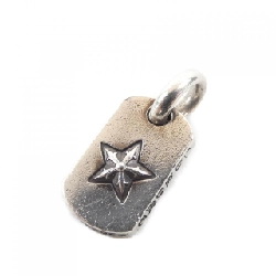 Mặt dây chuyền CHROME HEARTS DOG TAG TNY STAR 2352 304 5001 9100 - Hàng hiệu Chính hãng
