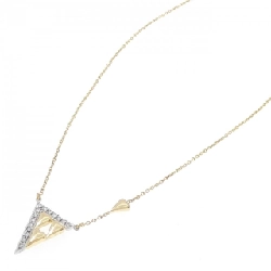 K18YG/PT Dây chuyền kim cương hình trái tim 0.16CT - Hàng hiệu Chính hãng 864305