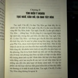 Tục ngữ câu đố, ca dao Tây Hoà - Di sản văn hóa một vùng đất - Nguyễn Hoài Sơn 754140