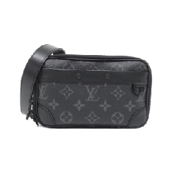 Túi đeo vai Louis Vuitton Monogram Eclipse Alpha Wearable Wallet M82542