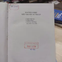 sách: Macxin Gorki (Tuyển tập tác phẩm) - Macxin Gorki  (A1) 573112