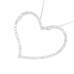 K18WG Dây chuyền kim cương hình trái tim 1.00CT - Hàng hiệu Chính hãng 862388