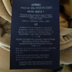 Herno PI001818D Áo khoác lông 633296