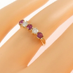 Nhẫn Ruby K18YG 0.38CT - Hàng hiệu Chính hãng 852790