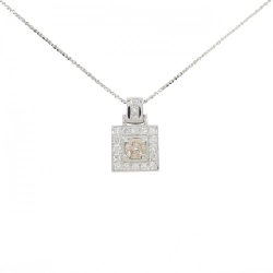 Dây chuyền kim cương K18WG 0.46CT - Hàng hiệu Chính hãng