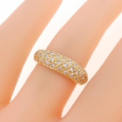 Nhẫn kim cương Pavé K18YG 0.70CT - Hàng hiệu Chính hãng 848727