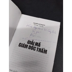Giải mã giám đốc thẩm mới 80% ố bẩn nhẹ có chữ ký tác giả 2007 HCM2207 Nguyễn Đăng Bình KỸ NĂNG 916182