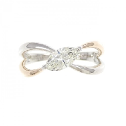 Nhẫn kim cương PT900/K18PG 0.390CT 669068