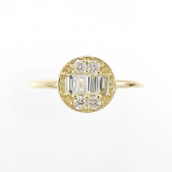 【Sản phẩm mới】Nhẫn kim cương K18YG 0.30CT 673668