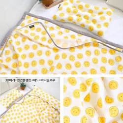 Bộ trải nằm và chăn hè hiệu Hàn cho bé 1003313