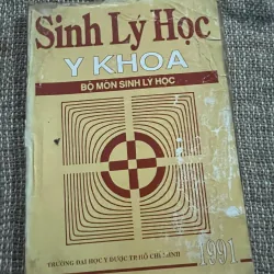 Sinh lý học, in năm 1991, Đại học Y dược Tp Hồ Chí Minh