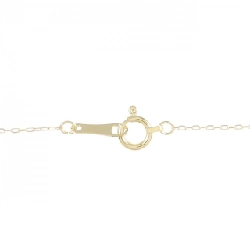 K18YG Dây chuyền kim cương 0.02CT - Hàng hiệu Authentic 865155