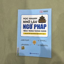 Sách học tiếng hoa  ( còn rất mới )  