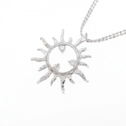 K18WG Dây chuyền kim cương 0.12CT - Hàng hiệu Chính hãng 865278